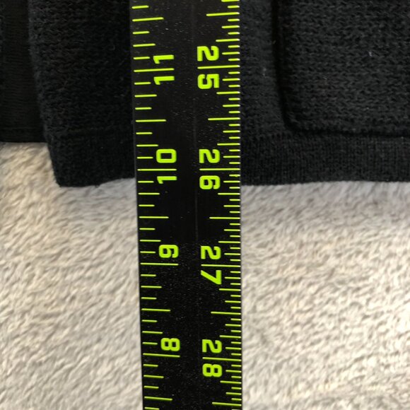 Lucky Brand Women's Cardigan Sweater Small Black Open Front Long Sleeve - Picture 7 of 11